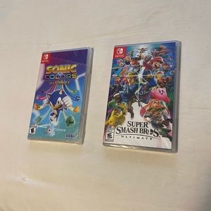 2 NWT Nintendo Switch games